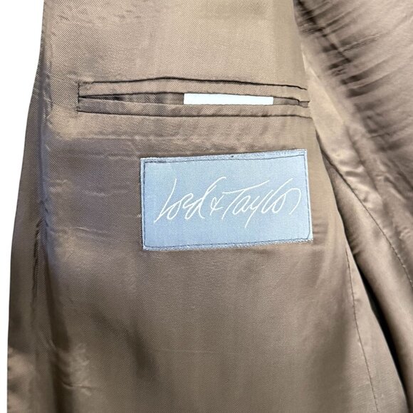 Vintage Ralph Lauren Chaps Mens Sport Coat 48 Tall Corduroy Golden Wheat Tan - Picture 9 of 16